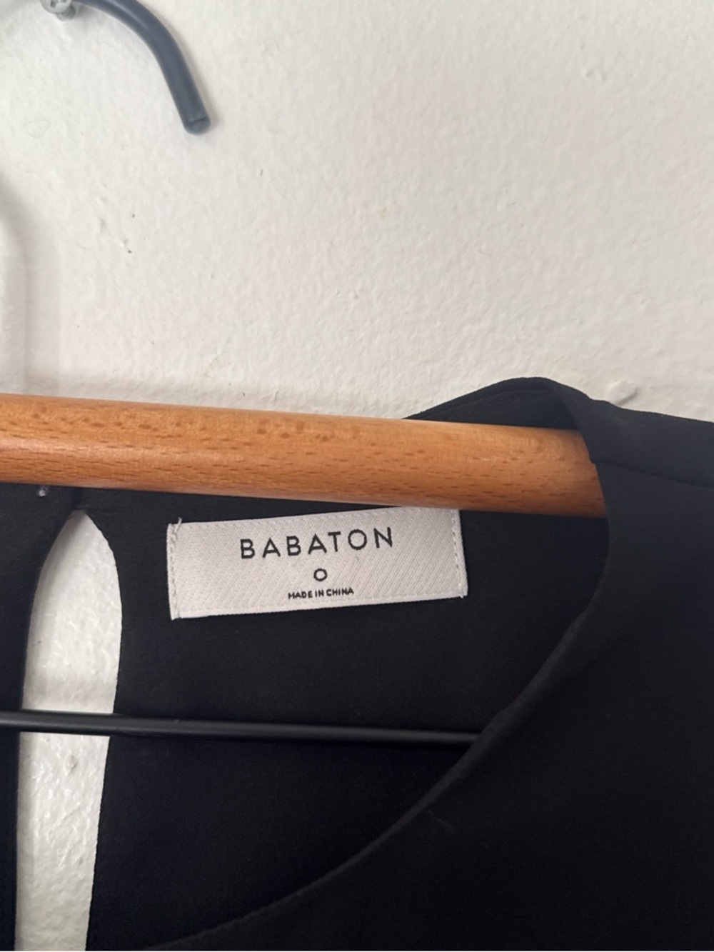 Babaton Black Sleeveless Dress Top